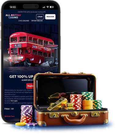 All British Casino UK Mobile